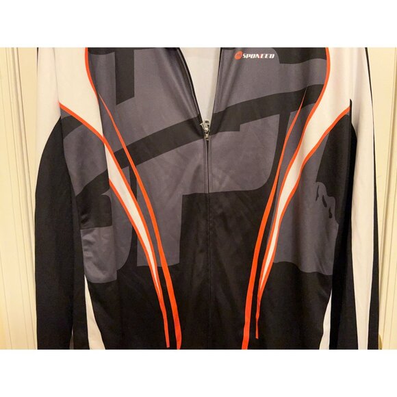 Sponeed Men’s Cycling/ Full Zip/Long Sleeve/Breathable Jersey XXL - Picture 5 of 16